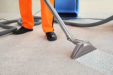 Image of carpet being vacuumed