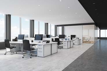 Image of a clean office