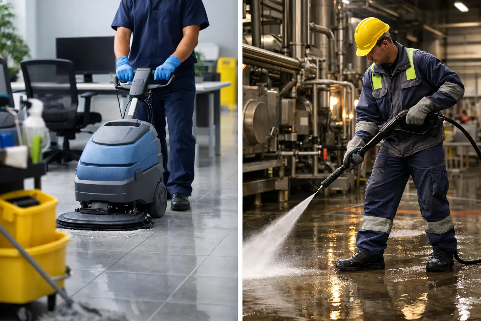 Commercial and Industrial Cleaning Services