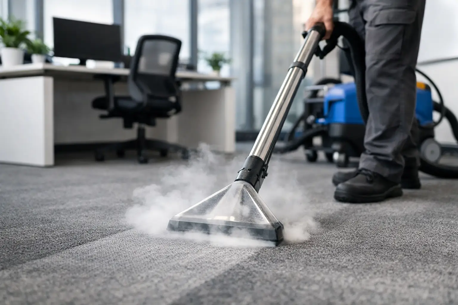 Steam Carpet Cleaning for Offices That Works