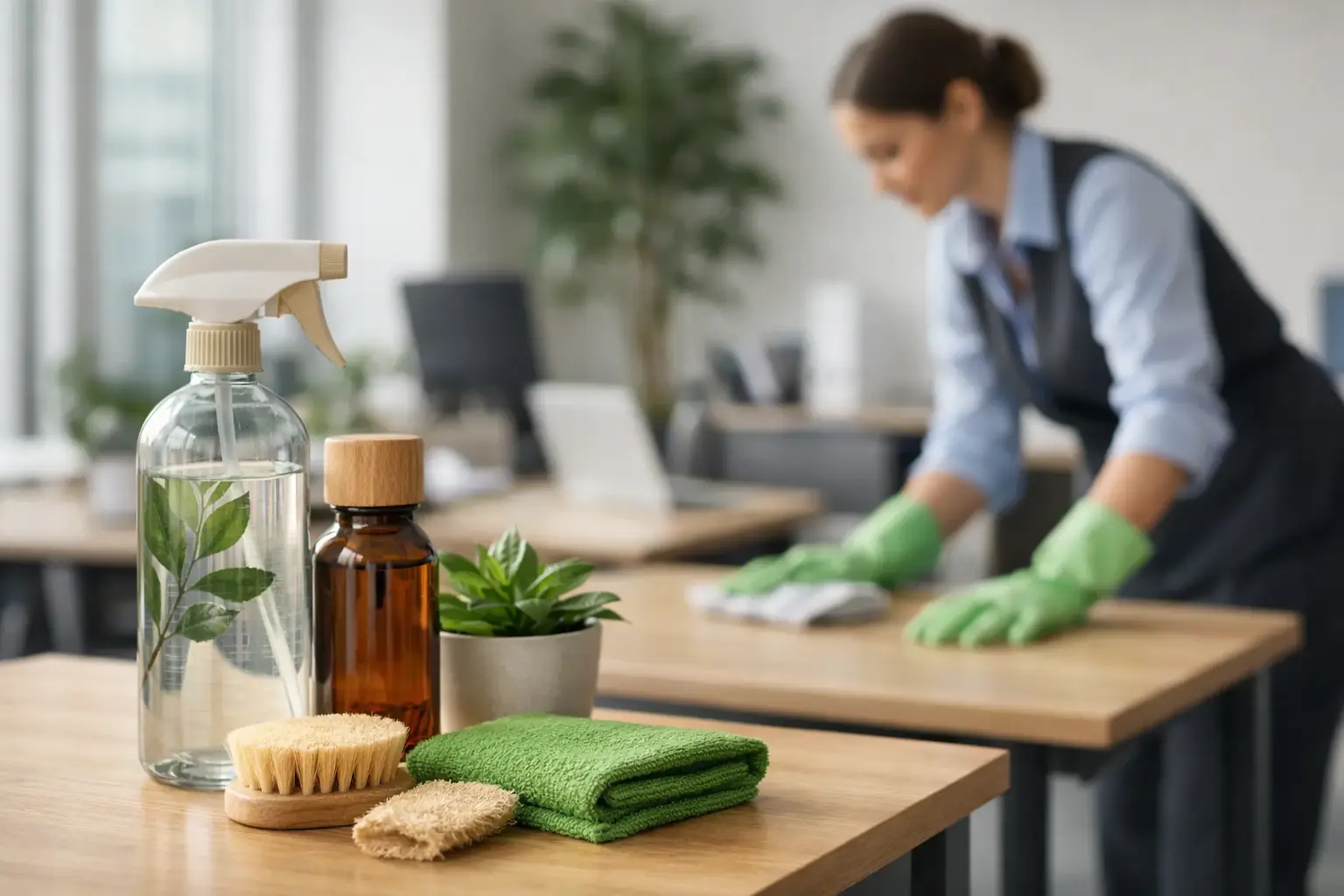 Are Eco Cleaning Products Effective at Work?