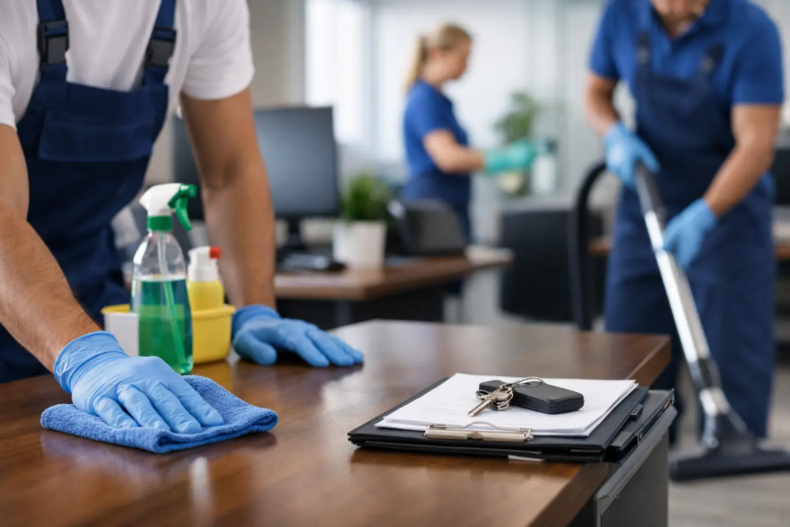 Top Benefits of Contract Cleaning
