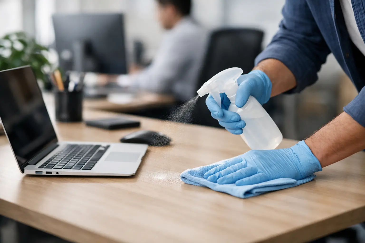 How to Disinfect Shared Workspaces Properly