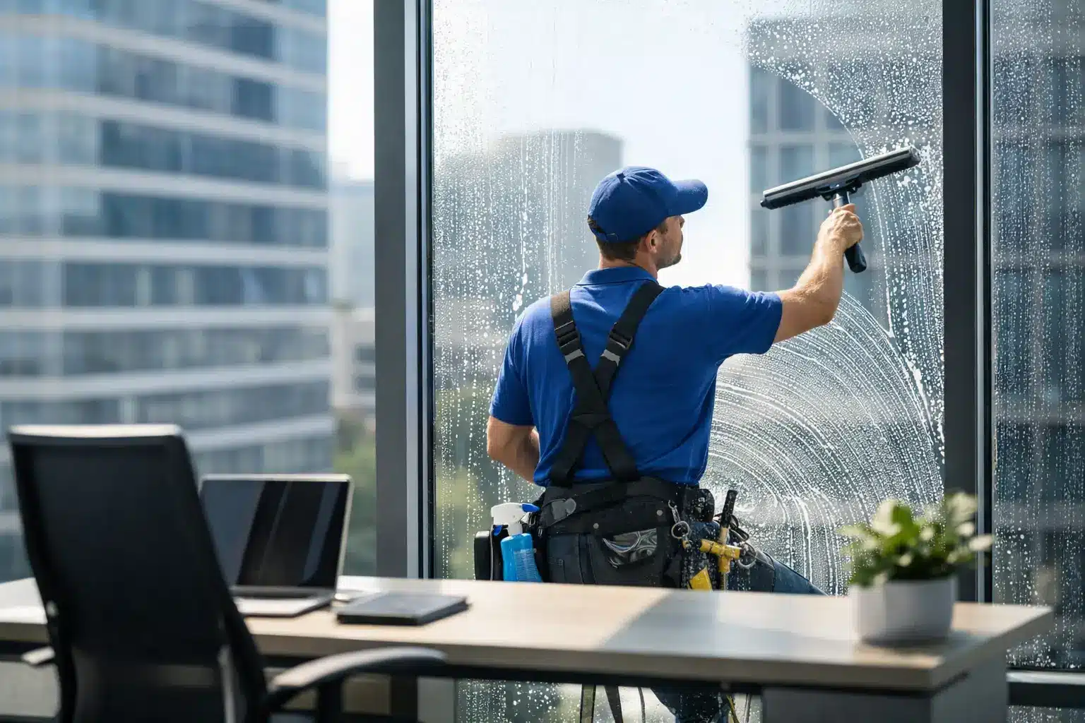 Window Cleaning for Offices That Looks Professional